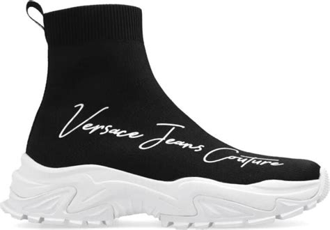 zwarte versace sneakers dames|Women's Designer and High.